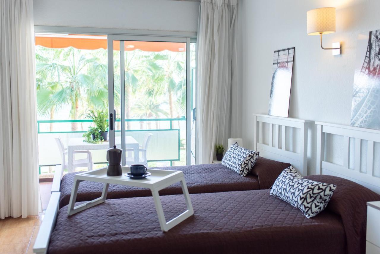 Апартаменты Comodoro Cristianos Beach Vivienda Vacacional Лос Кристианос Экстерьер фото