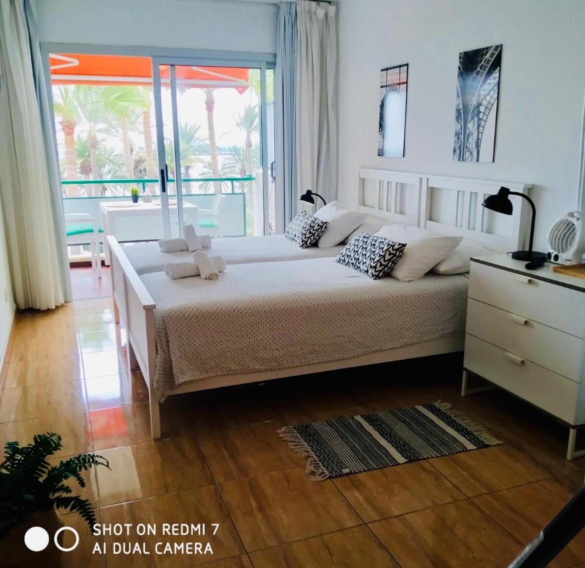 Апартаменты Comodoro Cristianos Beach Vivienda Vacacional Лос Кристианос Экстерьер фото